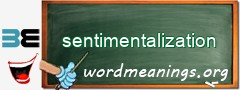 WordMeaning blackboard for sentimentalization